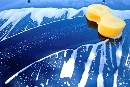 初！車内清掃と洗車の出張サービス