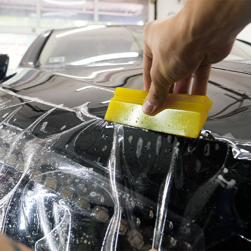 PPFで塗装面を保護