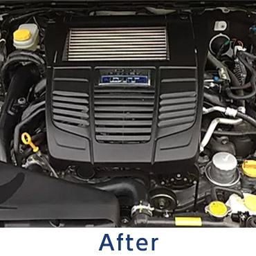 エンジンルーム清掃後