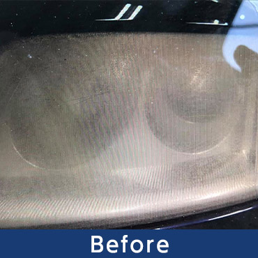 ヘッドライトクリーン後