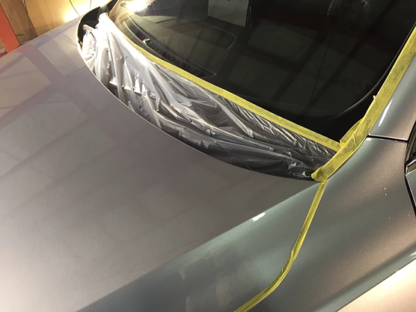 研磨と車のガラスコーティング